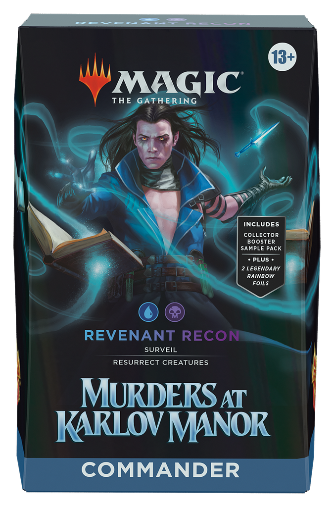 Magic Murders at Karlov Manor Commander Deck Magic Wizards of the Coast [SK] Revenant Recon  