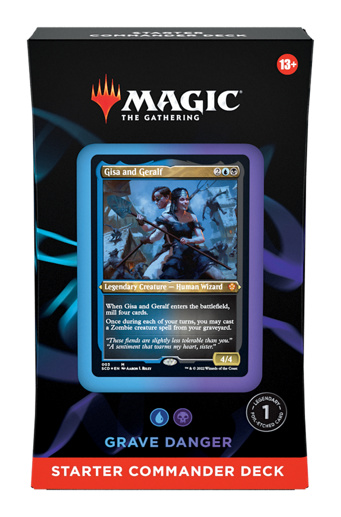 Magic Starter Commander Deck Magic Wizards of the Coast [SK] Grave Danger  