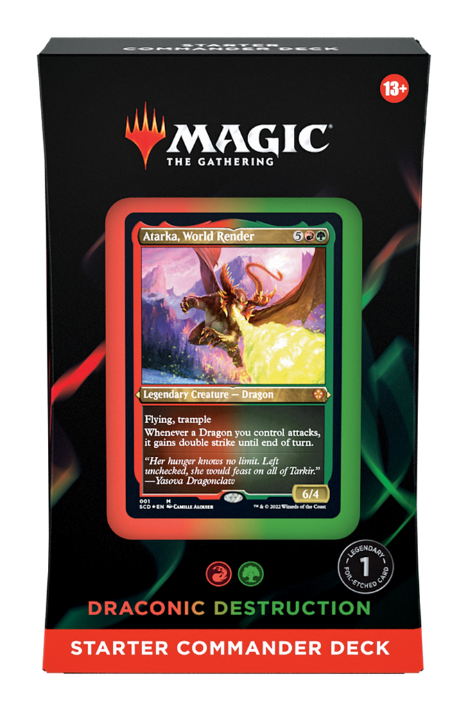 Magic Starter Commander Deck Magic Wizards of the Coast [SK] Draconic Destruction  
