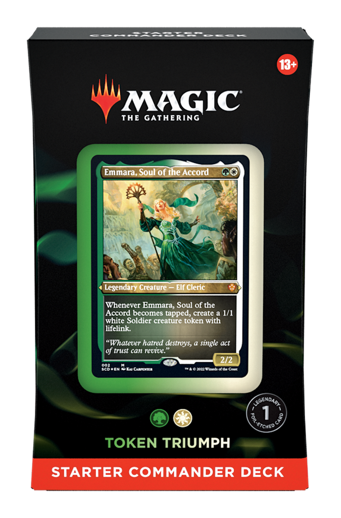 Magic Starter Commander Deck Magic Wizards of the Coast [SK] Token Triumph  