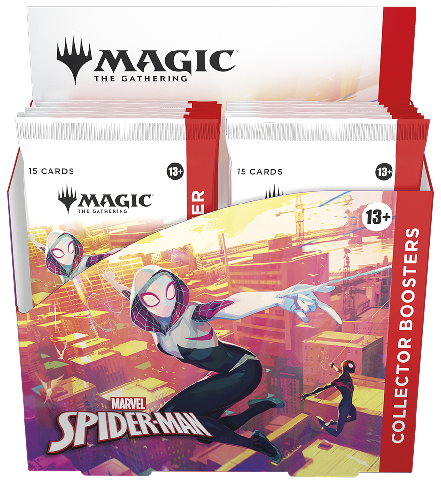 PREORDER Magic Marvel Spiderman Collector Booster Box Magic Wizards of the Coast [SK]