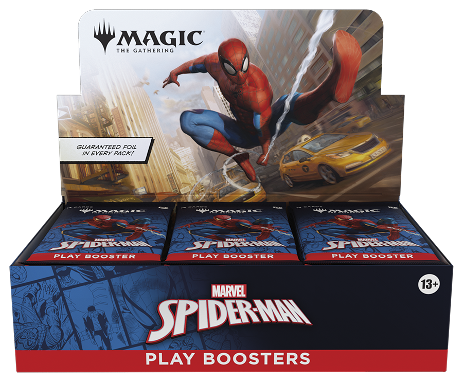 PREORDER Magic Marvel Spiderman Play Booster Box Magic Wizards of the Coast [SK]