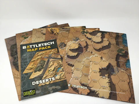 BattleTech Map Pack: Deserts Minis - Misc Catalyst Game Labs [SK]   