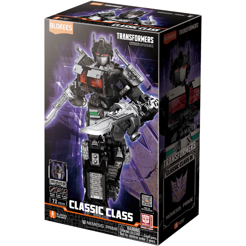 Blokees - Transformers - Classic Class Nemesis Prime 08 Activities Blokees [SK]