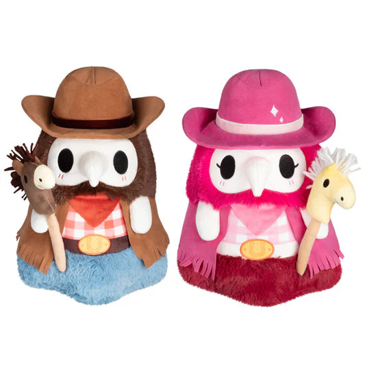 Squishable Cowboy Plague Doctor & Nurse Mini Set Plush Squishable [SK]   