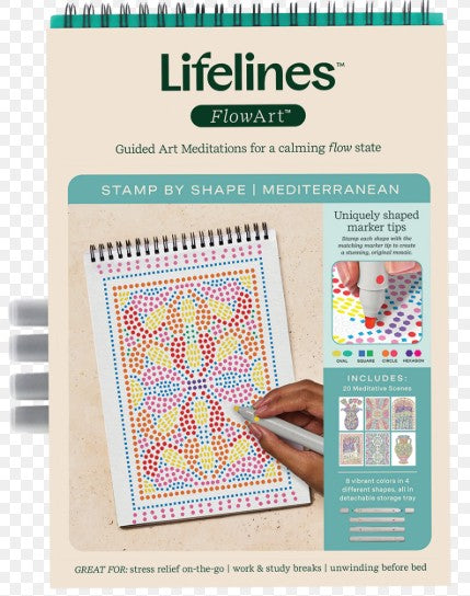 Lifelines FlowArt Mosaic Designs Art Supplies Lifelines [SK] Mediterranean