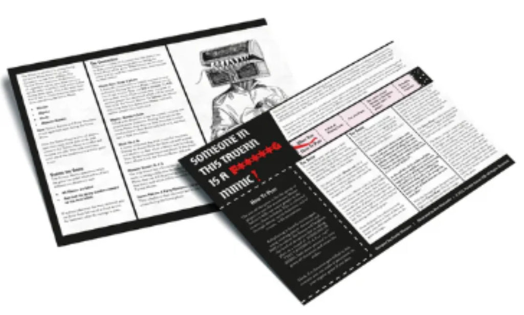 Someone in the Tavern is a F*****G Mimic! RPGs - Misc Parable Games [SK]