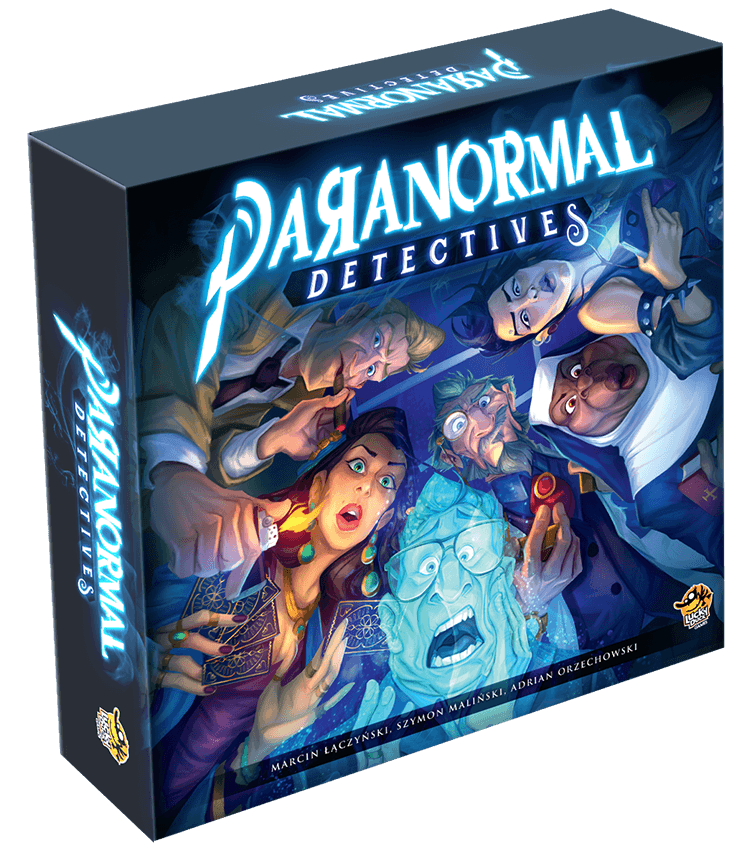 Paranormal Detectives Board Games Lucky Duck Games [SK]   