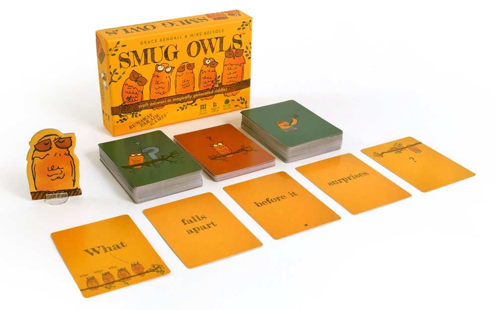 Smug Owls Card Games Runaway Parade Games [SK]   