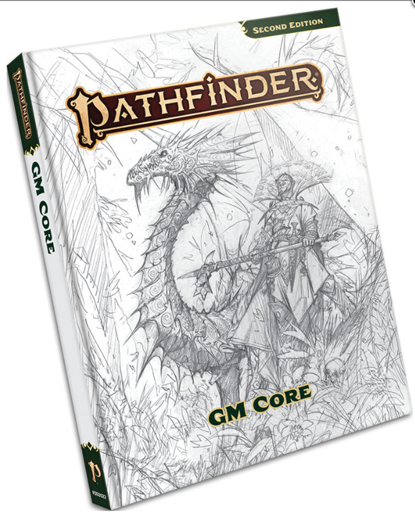 Pathfinder Second Edition GM Core Sketch Cover RPGs - Misc Paizo [SK]   