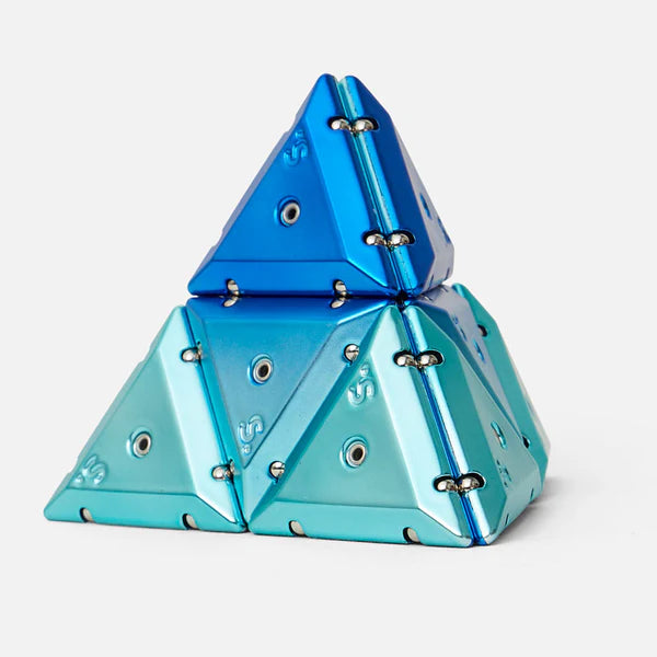 Speks Geode Chrome Magnetic Fidget Set Pyramid Activities Speks [SK] Cosmos