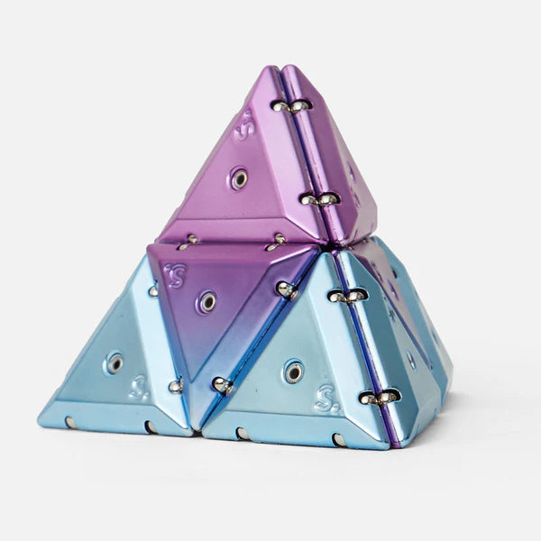 Speks Geode Chrome Magnetic Fidget Set Pyramid Activities Speks [SK] Nova