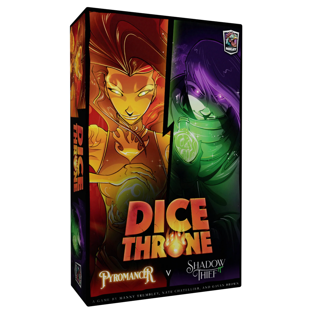 Dice Throne Season One - Pyromancer vs Shadow Thief Dice Games Roxley [SK]