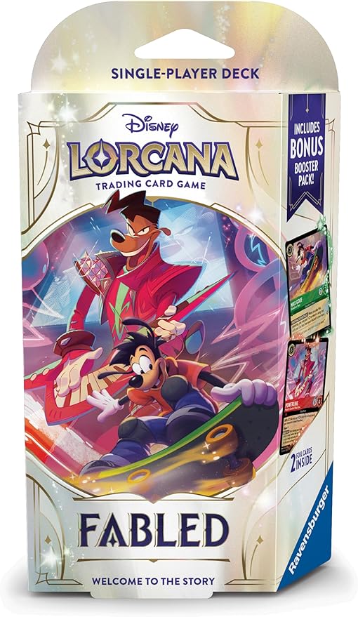 Lorcana TCG: Fabled Starter Deck TCGs Misc Ravensburger [SK] Emerald & Ruby
