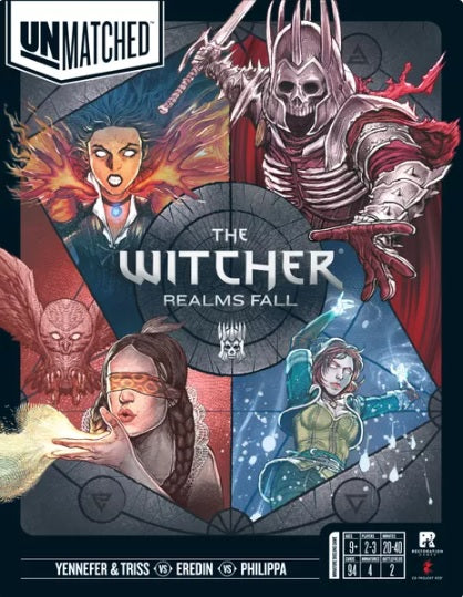 Unmatched Witcher Realms Fall Board Games Restoration Games [SK]