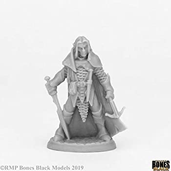 Reaper Bones Black: Dark Elf Male Warrior Minis - Misc Reaper [SK]