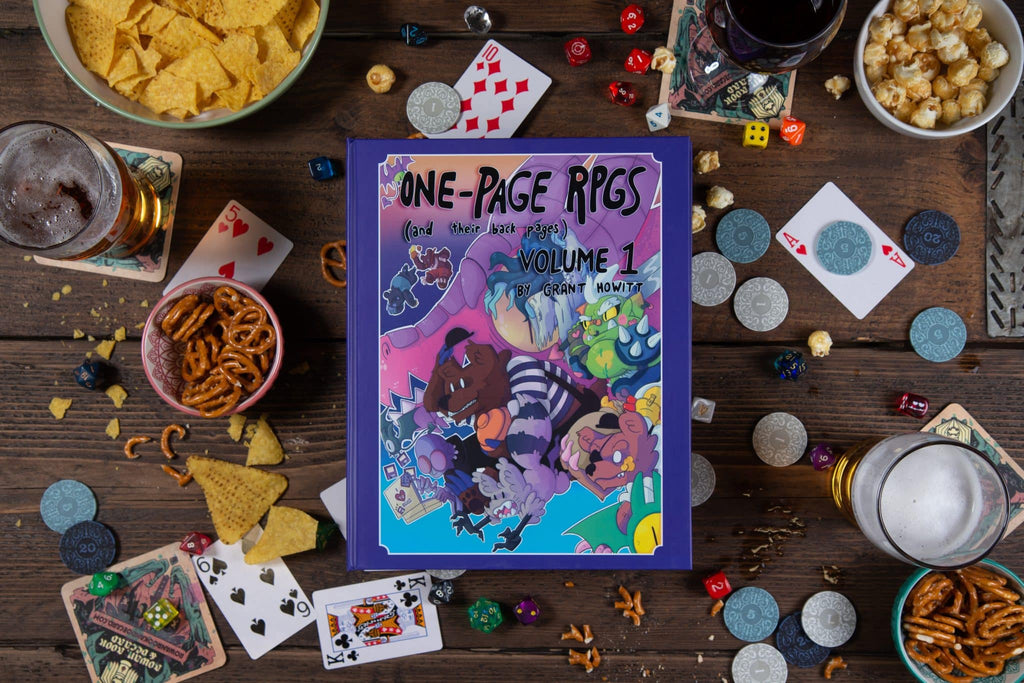 One Page RPGs Volume 1 RPGs - Misc Rowan, Rook, and Decard [SK]