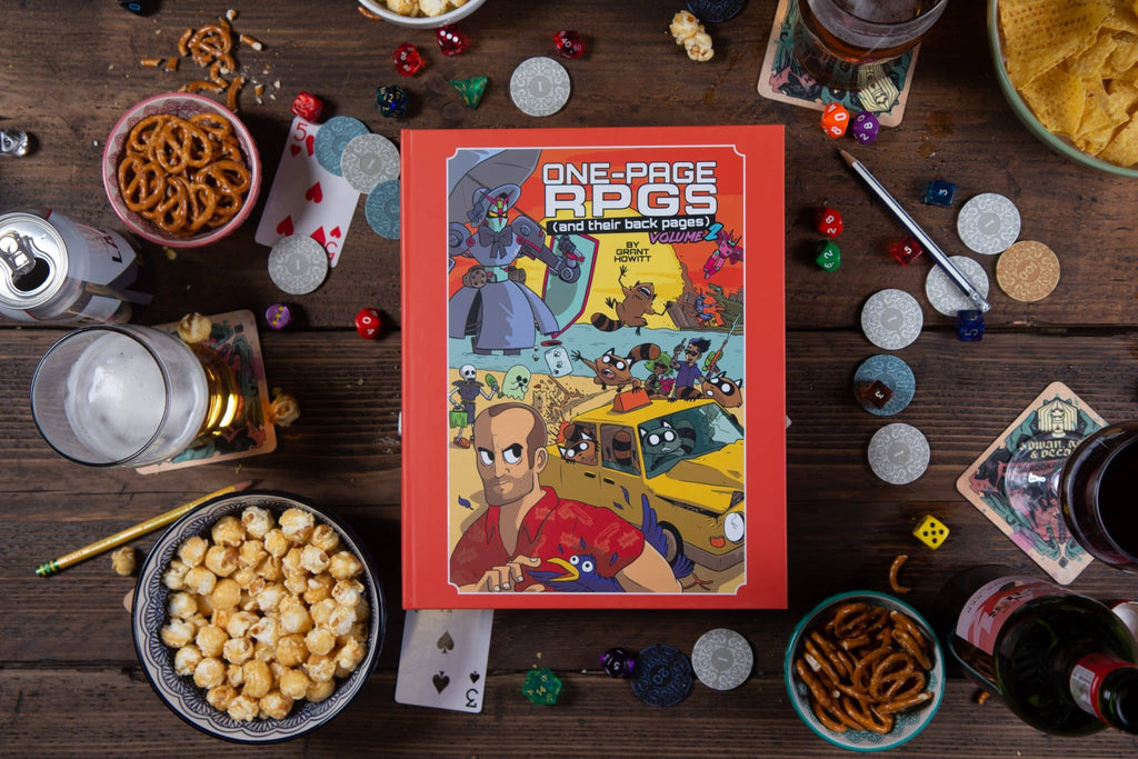 One Page RPGs Volume 2 RPGs - Misc Rowan, Rook, and Decard [SK]