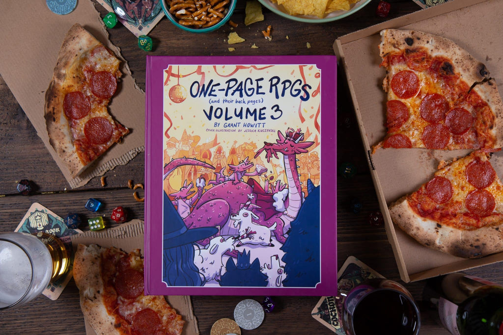 One Page RPGs Volume 3 RPGs - Misc Rowan, Rook, and Decard [SK]