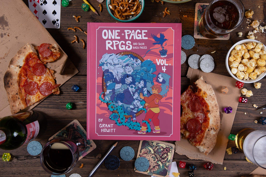 One Page RPGs Volume 4 RPGs - Misc Rowan, Rook, and Decard [SK]