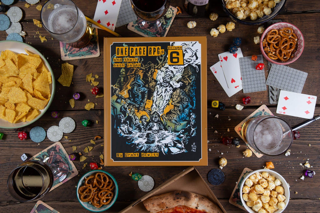 One Page RPGs Volume 6 RPGs - Misc Rowan, Rook, and Decard [SK]