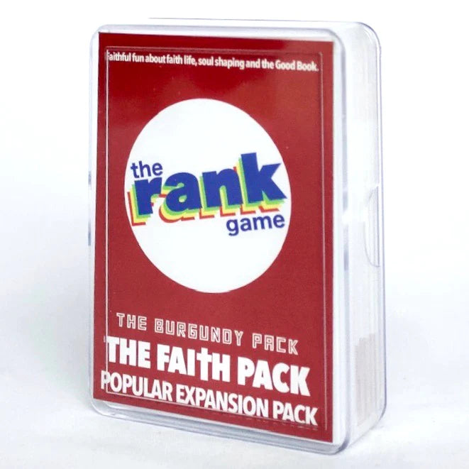 The Rank Game Expansion & Standalone Pack: Faith Pack Card Games Storyastic [SK]   