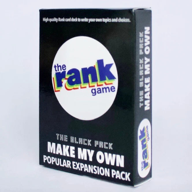 The Rank Game Expansion Pack: Make My Own Card Games Storyastic [SK]   