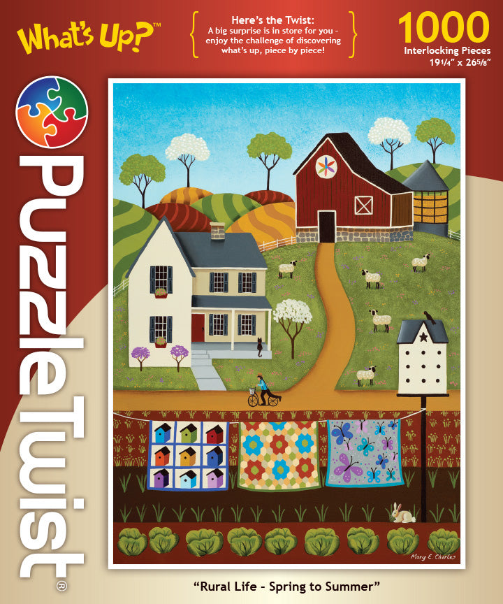 Puzzle Twist Rural Life - Spring to Summer 1000p Puzzles Maynard's [SK]   