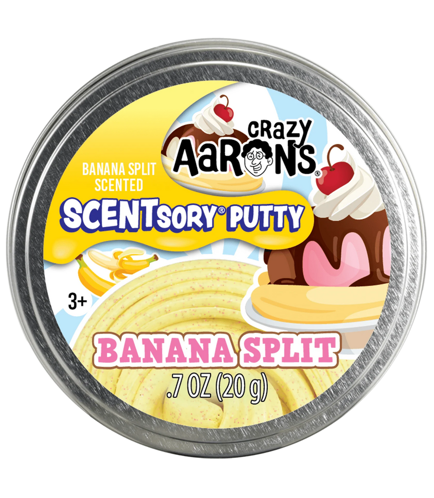 Crazy Aaron's Scentsory Banana Split Putty Activities Crazy Aaron's [SK]   