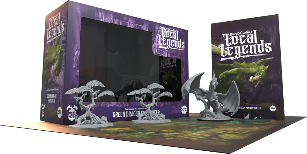 Epic Encounters Local Legends Green Dragon RPGs - Misc Steamforged Games [SK]