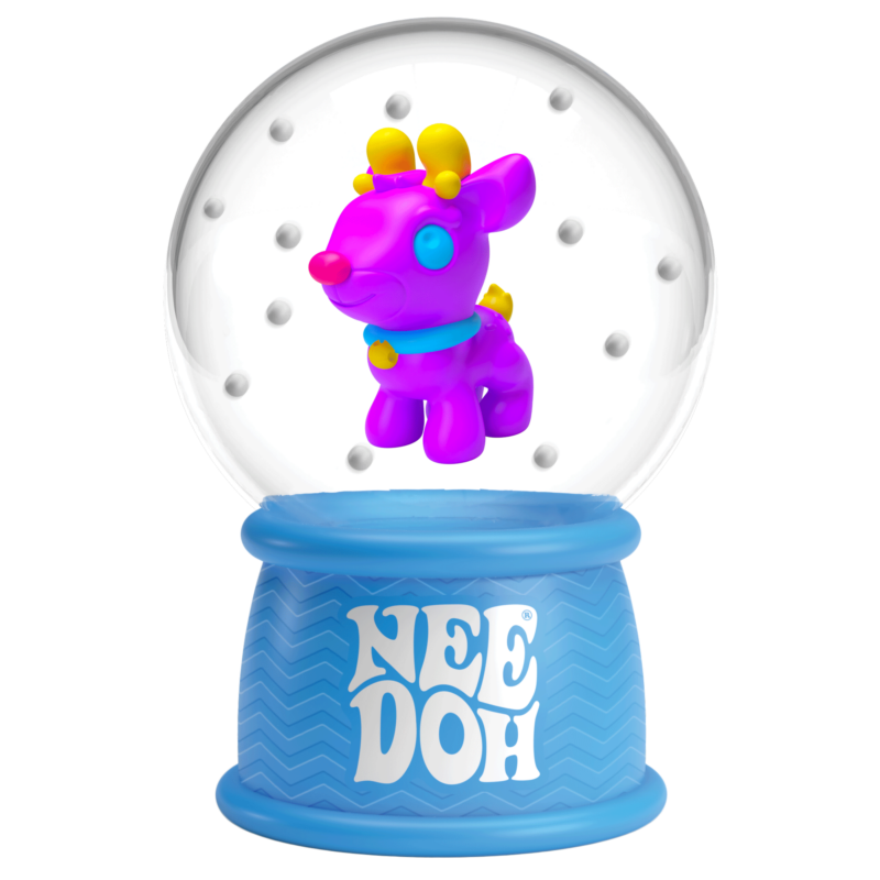 Nee Doh Squish N Flow Snow Globe Activities Schylling [SK]