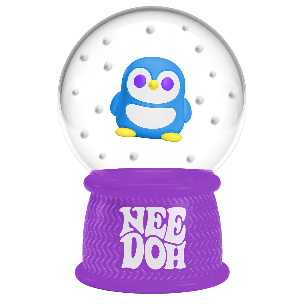 Nee Doh Squish N Flow Snow Globe Activities Schylling [SK]