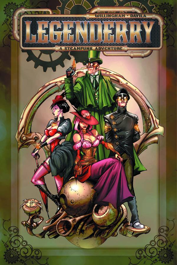 Legendary Steampunk Adventure Graphic Novels Dynamite [SK]   