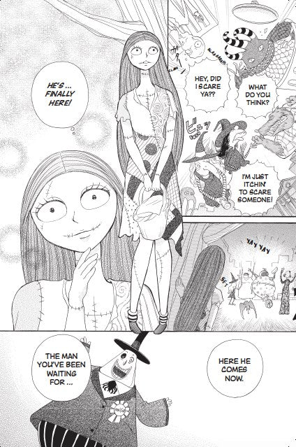 Disney Manga Nightmare Before Christmas Graphic Novels Tokyopop [SK]   