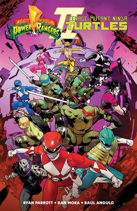 Mighty Morphin Power Rangers/TMNT II Graphic Novels Boom! [SK]   