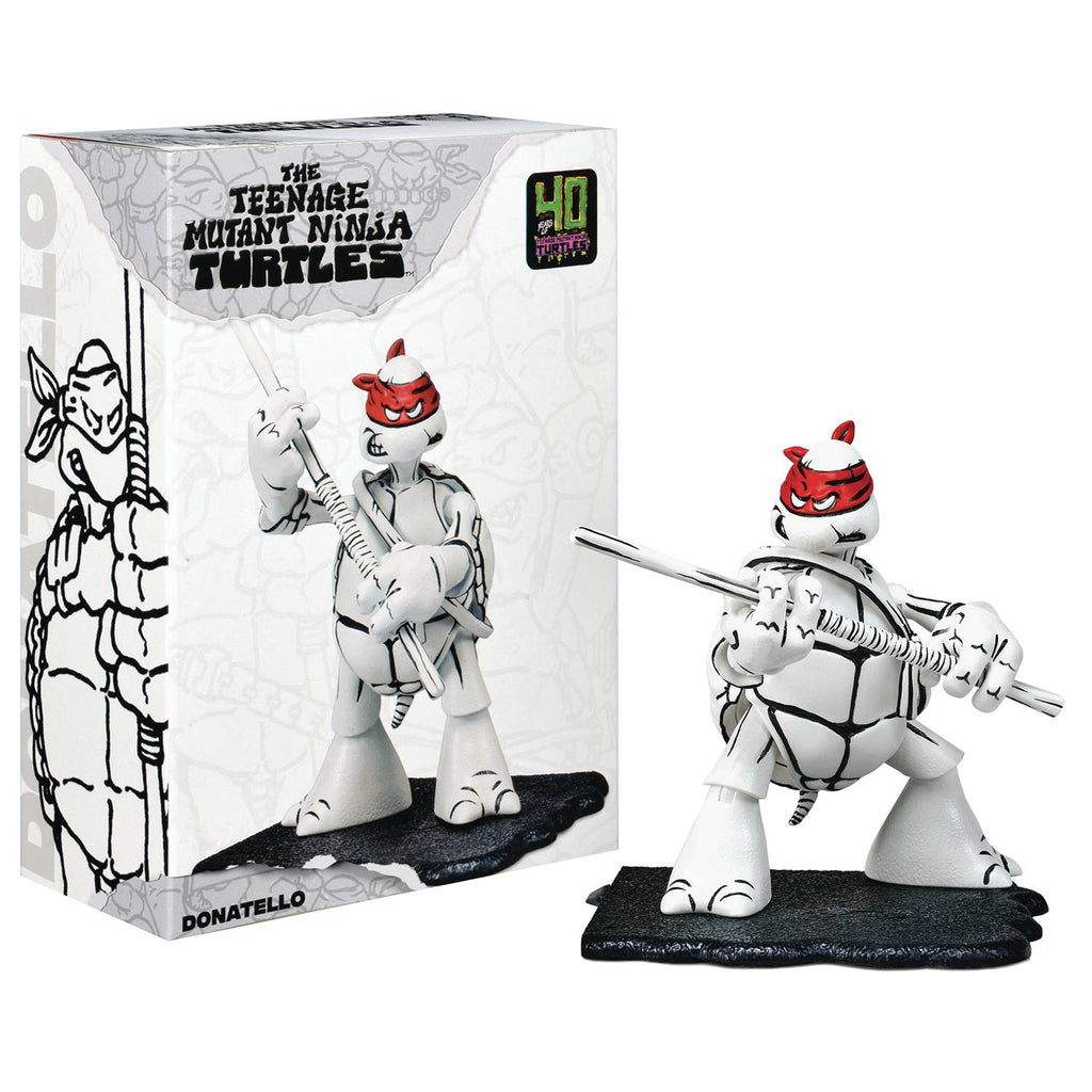 TMNT Black and White Original Sketch Figurine Novelty Playmates [SK] Donatello  