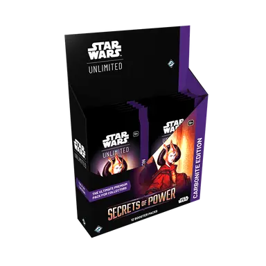 Star Wars Unlimited Secrets of Power Carbonite Booster Box TCGs Misc Fantasy Flight Games [SK]