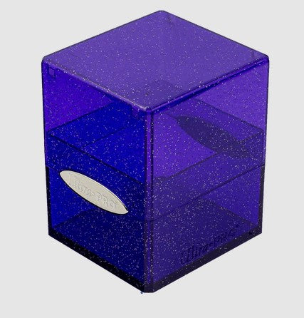 Ultra Pro Satin Cube Glitter Card Supplies Ultra Pro [SK] Purple  