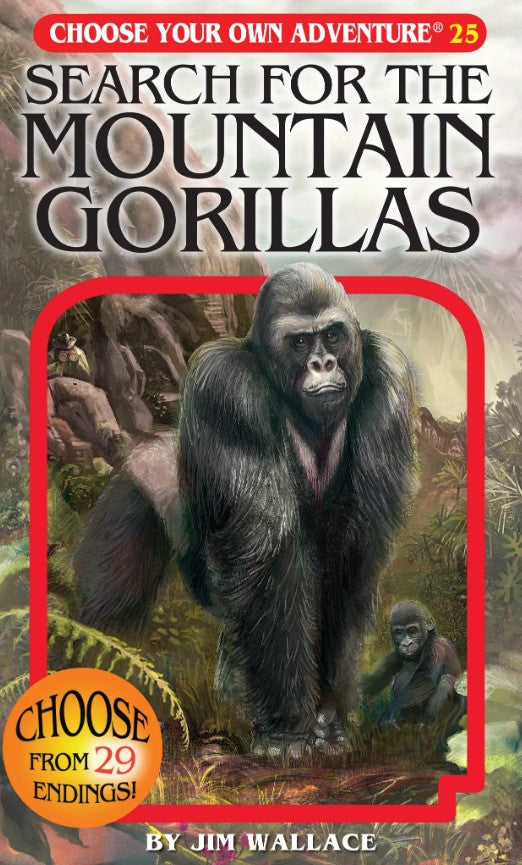 Choose Your Own Adventure Search for the Mountain Gorillas Books Chooseco [SK]   