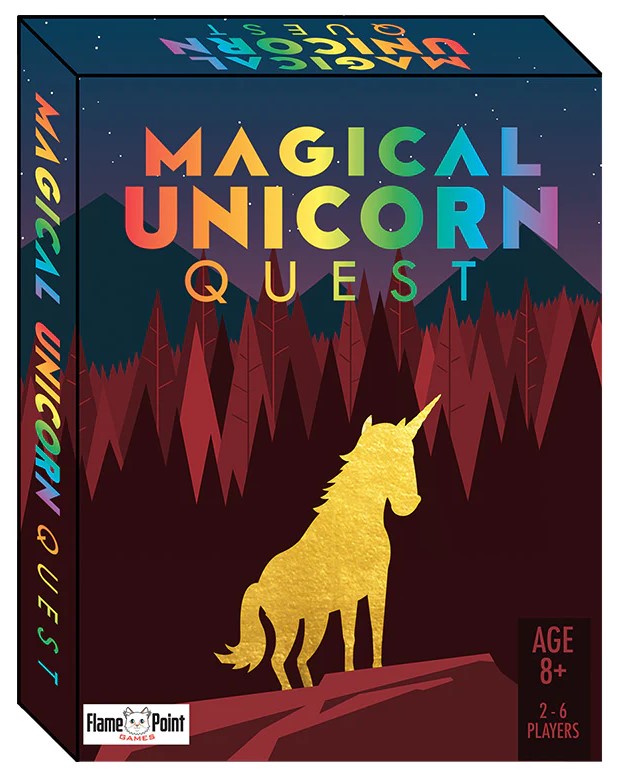 Magical Unicorn Quest Base Game Card Games Flame Point Games [SK]   