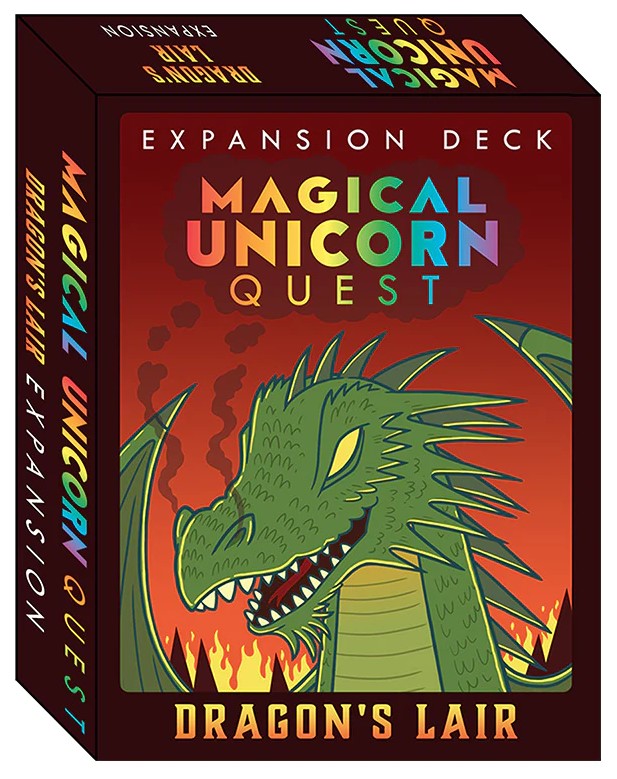 Magical Unicorn Quest Dragon's Lair Card Games Flame Point Games [SK]   