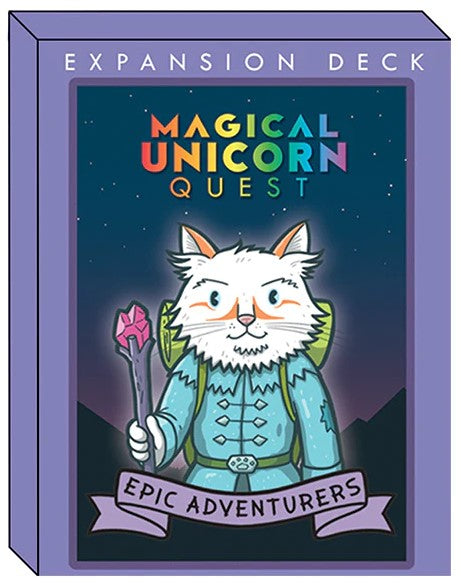 Magical UnicornQuest Epic Adventurers Card Games Flame Point Games [SK]   