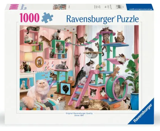 Cat Tree Heaven 1000pc Puzzles Ravensburger [SK]   