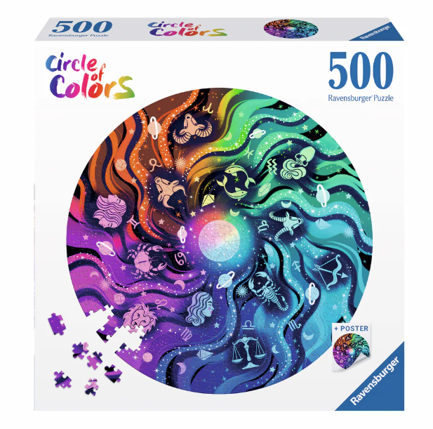 Circle of Colors Astrology 500pc Puzzles Ravensburger [SK]   