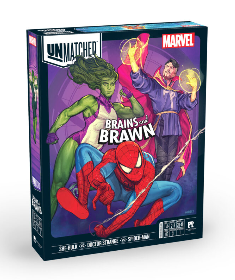 Unmatched Marvel Brains and Brawn Board Games Restoration Games [SK]   