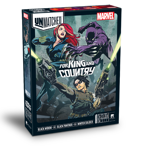 Unmatched Marvel King and Country Board Games Restoration Games [SK]   