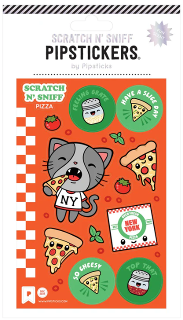 Pipsticks Wanna Pizza Me? Scratch 'N Sniff Novelty Pipsticks [SK]   