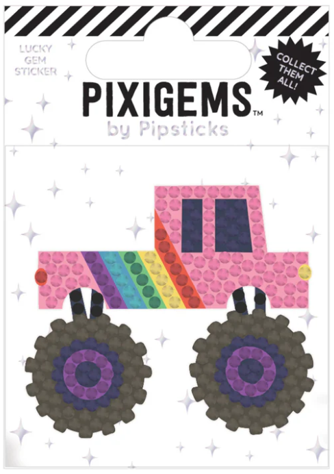 Pipsticks Pixigem Micky Monster Truck Novelty Pipsticks [SK]   