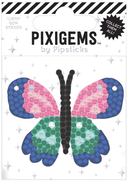 Pipsticks Pixigem Bella Butterfly Novelty Pipsticks [SK]   