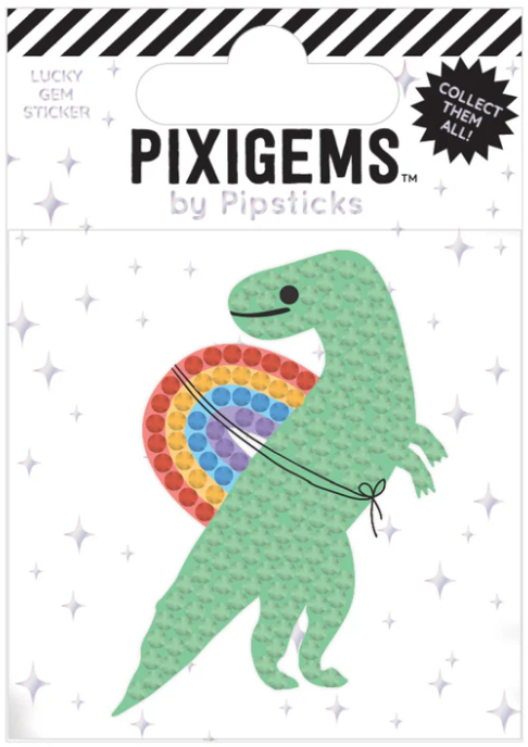 Pipsticks Pixigem Tiki T-Rex Novelty Pipsticks [SK]   
